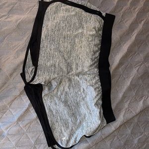 Semi-fitted athletic shorts